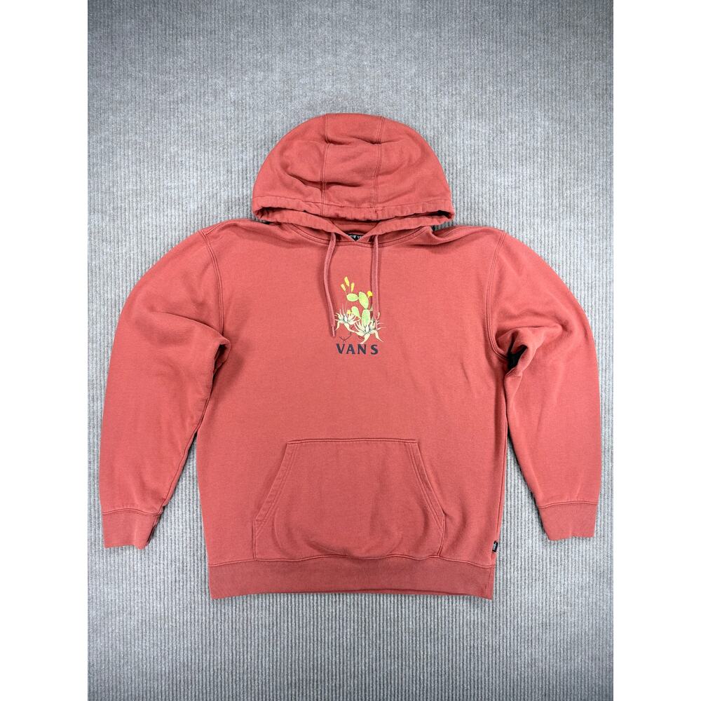 Vans Desert Pack Cactus Graphic Pullover Hoodie XL Terracotta - Picture 2 of 9